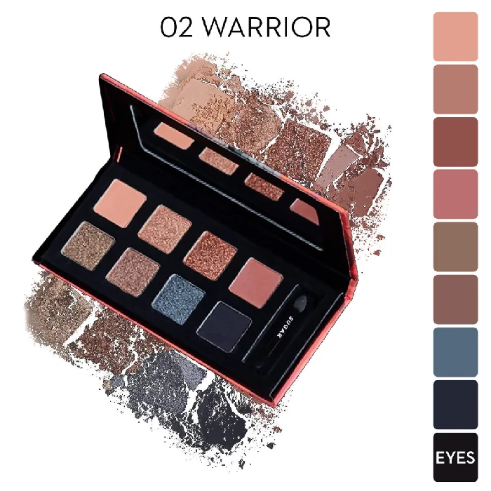 Sugar Blend The Rules Eyeshadow Palette - 02 Warrior, 10.4 g-2.webp